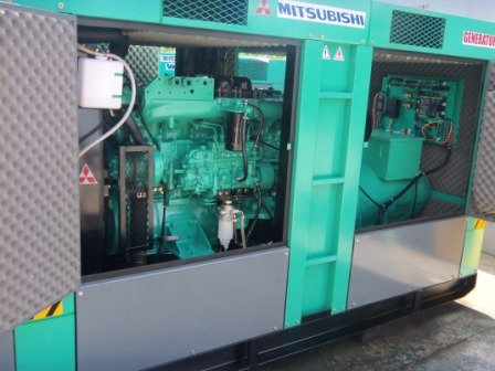 เครื่องปั่นไฟนำเข้าMITSUBISHI  200 Kva.รับประกัน 12 เดือน