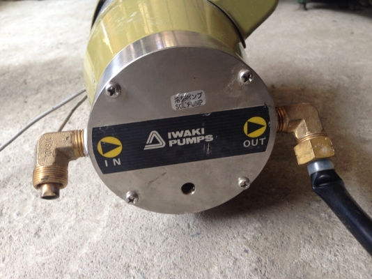 ขายปั้มเคมี Iwaki Magnet gear pump ขนาด 1/4 HP. 220V ไฟบ้าน สภาพสวยมาก พร้อมใช้งาน ขายปั้มเคมี Iwaki Magnet gear pump ขนาด 1/4 HP. 220V ไฟบ้าน สภาพสวยมาก พร้อมใช้งาน