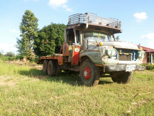 ขาย 10 ล้อเทรลเลอร์หัวยาว เครื่อง 160 แรง 1 เพลา 6BD1 ปี 45