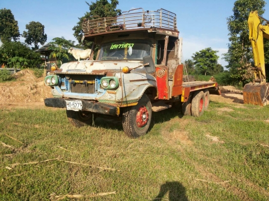 ขาย 10 ล้อเทรลเลอร์หัวยาว เครื่อง 160 แรง 1 เพลา 6BD1 ปี 45