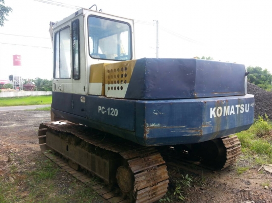 ขายแบคโคKOMATSU PC120-3 เครื่องดี ช่วงล่างดี ปั้มดี แอวแน่น ไม่โหลด โซ่ดี บูมอาร์มดี ทำงานเร็ว สนใจโทร090-8588220คุณนะ ID:narong498 หรือwww.truck.in.th/498