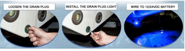 ไฟใต้น้ำเรือ LED ใหม่ล่าสุด ใส่แทนจุกปล่อยน้ำท้ายเรือ ไฟใต้น้ำเรือ LED ใหม่ล่าสุด ใส่แทนจุกปล่อยน้ำท้ายเรือ