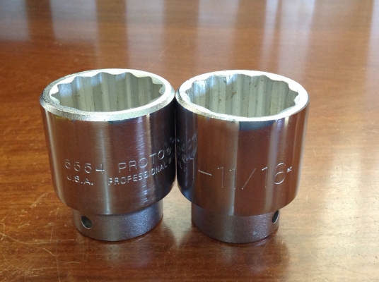 ขายลูกบล็อคใหญ่ PROTO 6 หุน ขนาด 1-1/16" ขายลูกบล็อคใหญ่ PROTO 6 หุน ขนาด 1-1/16"