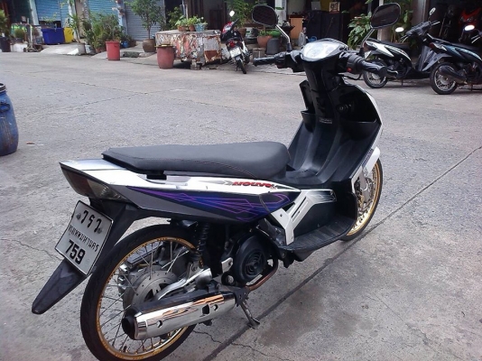 nouvo mx ปี 50 สีขาว เทา รถบ้าน เครื่องเดิมๆ มีเล่ม เอกสารครบ