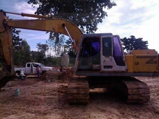 ขายรถตักแบ็คโค KOBELCO200// มาร์คทรู สภาพเต็ม เอวแน่น โซ่หนา ทำงานเร็วไม่โหลด แอร์เย็น บูมสวย สภาพพร้อมลุยงาน ทำงานดีเครื่องดีเดิม6D31 ปั๊ม K3V