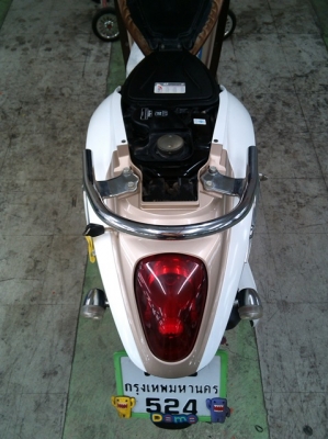 scoopy i ปี 53 กท524 ขาวน้ำตาล 21,000
