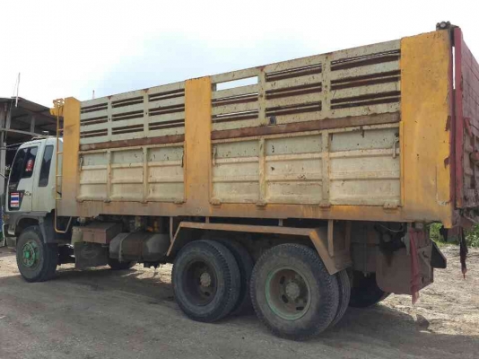 ขายรถ 10 ล้อ 2 เพลา ดั้ม กระบะเหล็ก HINO FM3HNLA เครื่องเดิม 195 เกียน์เดิม มีลายลากลูก ราคา 850000 ด่วนๆ สนใจโทรจองเลย