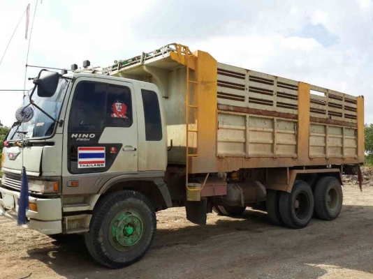 ขายรถ 10 ล้อ 2 เพลา ดั้ม กระบะเหล็ก HINO FM3HNLA เครื่องเดิม 195 เกียน์เดิม มีลายลากลูก ราคา 850000 ด่วนๆ สนใจโทรจองเลย