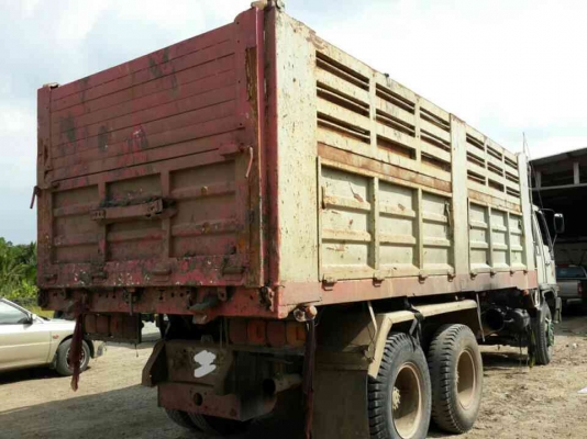 ขายรถ 10 ล้อ 2 เพลา ดั้ม กระบะเหล็ก HINO FM3HNLA เครื่องเดิม 195 เกียน์เดิม มีลายลากลูก ราคา 850000 ด่วนๆ สนใจโทรจองเลย