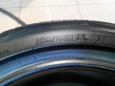ยาง maxxis 195/55/15 ปี12