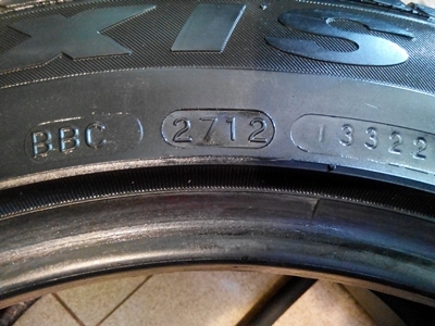 ยาง maxxis 195/55/15 ปี12