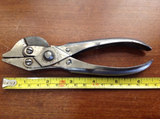 ขายคีมตัดโบราณอายุ 100 กว่าปี (Pat. May 6 1890, July 19. 1892)