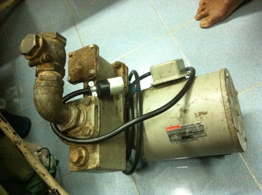 ขายมอเตอร์สูบน้ำ สภาพดี ราคา.4500