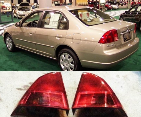 โคมไฟท้ายBMW E36ของแท้มือสองครับ ข้างละ