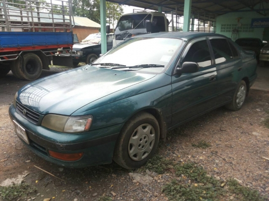 รถเก๋ง  TOYOTA  ท้ายโด่ง ปี 96 ออโต้ ติดแก๊สหัวฉีด ไฟฟ้า ราคา 68,000 บ.