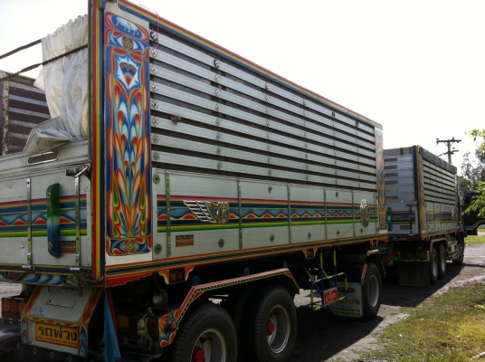 ขายรถพ่วง 22 ล้อ 2 เพลา แม่-ลูก ดั้ม กระบะเนียมคอกเกษตร ISUZU-360 ปี.ก.ย.55 สะภาพสวย สนใจโทรด่วน