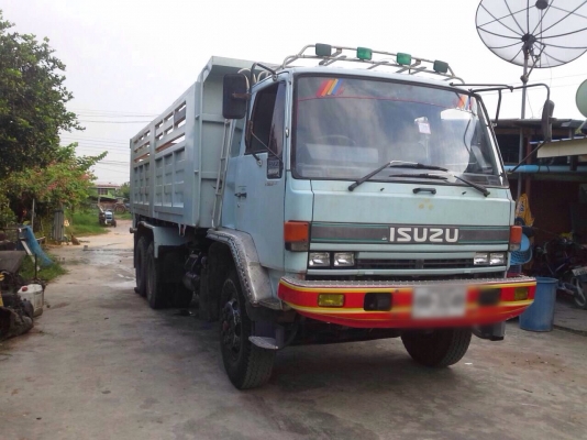 ขายรถบรรทุกสิบล้อดัมพ์ ISUZU นางฟ้าแท้ เครื่อง 195 แรง ปี39 หัวเดิมบาง เครื่องเฟืองท้ายไม่เคยแกะ กระบะสามมิตร ทะเบียนพร้อม