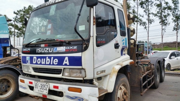 มาอีกแล้วครับ 15 คัน หัวลากแก๊ส ISUZU DECA 270 ปี46 เครื่อง เชียงไฮดีเซล