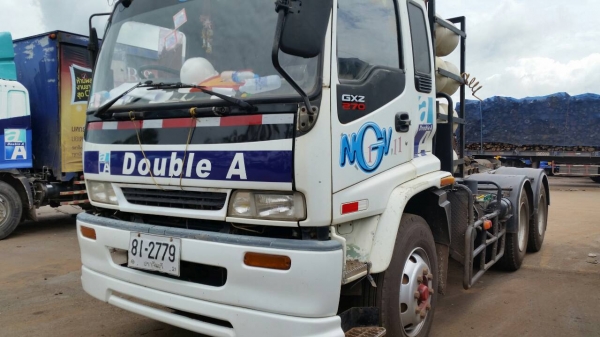 มาอีกแล้วครับ 15 คัน หัวลากแก๊ส ISUZU DECA 270 ปี46 เครื่อง เชียงไฮดีเซล