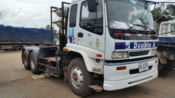 มาอีกแล้วครับ 15 คัน หัวลากแก๊ส ISUZU DECA 270 ปี46 เครื่อง เชียงไฮดีเซล