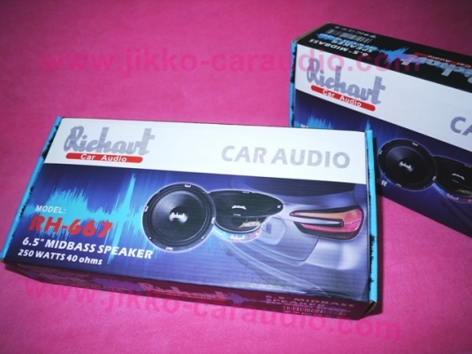 รายละเอียด ลำโพงเสียงกลาง Richart 6.5" ของใหม่ พิเศษ 990 จากปกติ 1,800 by JIKKO