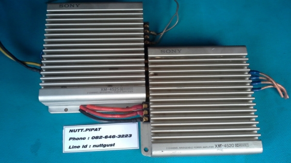 แอมป์ Sony 2 แชแนล XM4525 / XM4520 Made in Japan