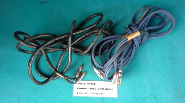 สายสัญญาณ RCA ยาว 5 เมตร มือสองจากญี่ปุ่น