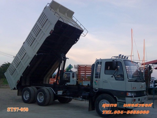 ขายด่วน รถบรรทุก 10 ล้อ HINO FM3H  195 แรง 2 เพลา ดั้ม รถสวย พร้อมใช้งาน ราคาสุดคุ้ม