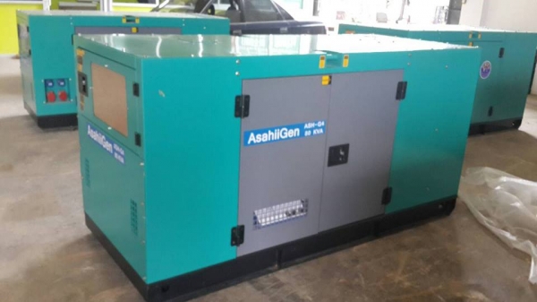 ขายเครื่องปั่นไฟAsahillgen 80 kva