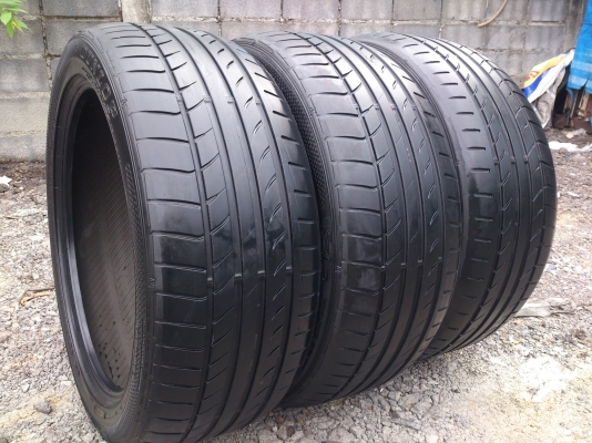 ขายยางDUNLOP 245/45R19 MADE IN JAPAN ยางปี12 (ไม่มีปะ) จำนวน 3 เสัน