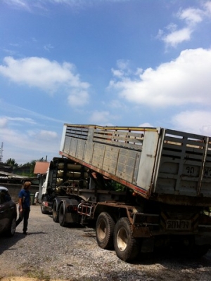 ขายหางพ่วง เซมิดั้ม 2 คาน อู่ซุ่นชัย390000.-