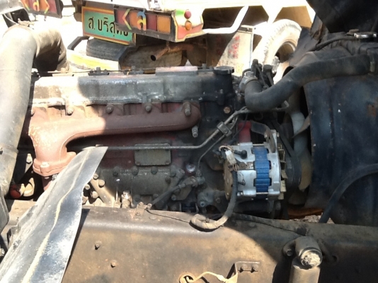 หกล้อดั้มดิน HINO FE เครื่องWO6E 165 แรงม้า