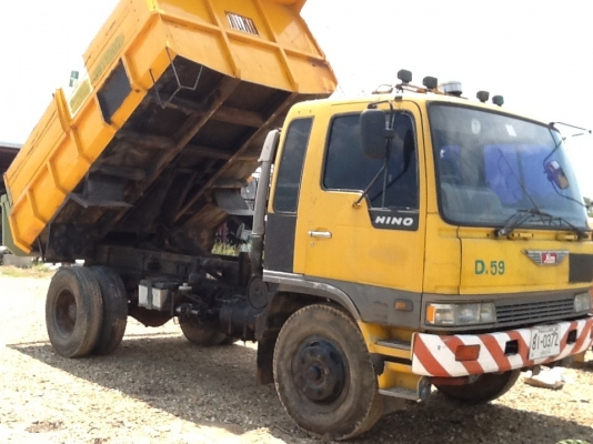 หกล้อดั้มดิน HINO FE เครื่องWO6E 165 แรงม้า