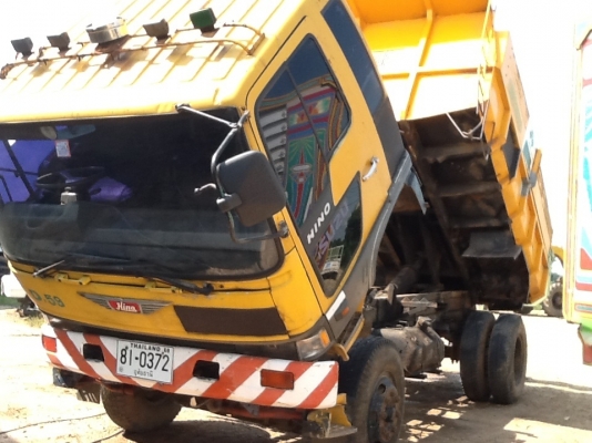 หกล้อดั้มดิน HINO FE เครื่องWO6E 165 แรงม้า