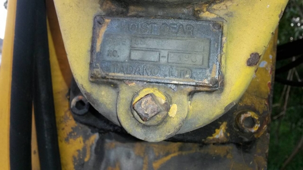 ขายเครนTADANO 3ตัน 3ปลอก ขายาว พร้อมใช้ ขาย 95000 บาท ขายเครนTADANO 3ตัน 3ปลอก ขายาว พร้อมใช้ ขาย 95000 บาท