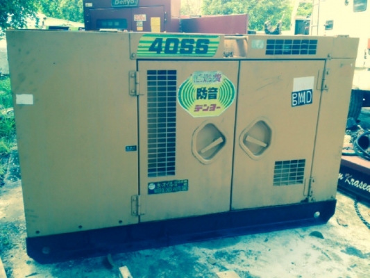 ขายด่วน เครื่องปั่นไฟสภาพดี มือสองจากญี่ปุ่น พร้อมใช้งาน