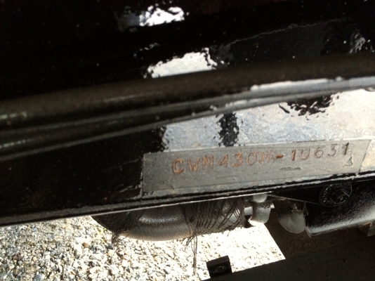 10ล้อหางปลาท้ายลาด230แรงCWM430M หางปลาทำใหม่..ปูไม้ใหม่