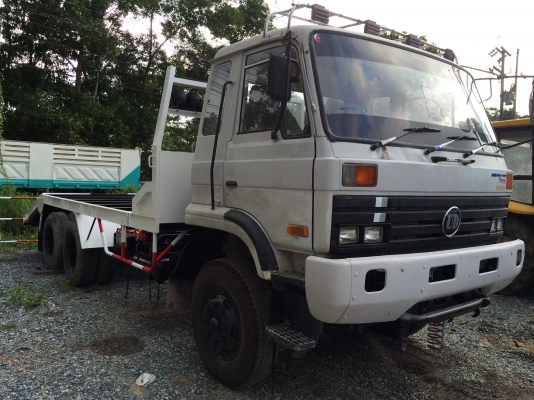 10ล้อหางปลาท้ายลาด230แรงCWM430M หางปลาทำใหม่..ปูไม้ใหม่