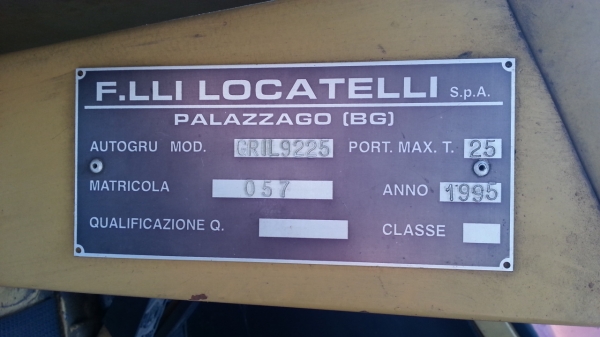 เครน25T 4ท่อน4ล้อ