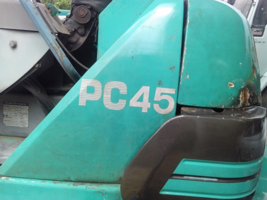 ขายรถแม็คโคร KOMATSU PC 45-7 เก่านอก ขายรถแม็คโคร KOMATSU PC 45-7 เก่านอก