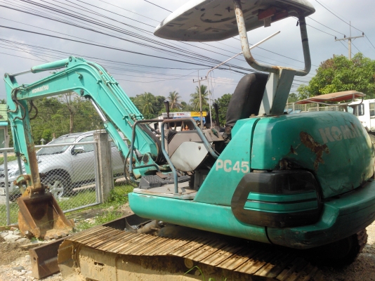 ขายรถแม็คโคร KOMATSU PC 45-7 เก่านอก