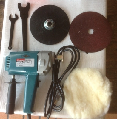 เครื่องขัดเงา-สี  ยี่ห้อ  OKURA  HIGHT CLASS  รุ่น  9218BL