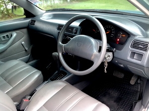 **ขาย Toyota Soluna ปี97 1.5GLi เกียร์ออโต้ สีฟ้า รถสวย รถบ้านแท้100\%  ใช้ดูแลสุดๆ เครื่อง+ช่วงล่าง เข้าศูนย์ตลอด ราคามอไซค์ **มีรูป