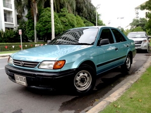 **ขาย Toyota Soluna ปี97 1.5GLi เกียร์ออโต้ สีฟ้า รถสวย รถบ้านแท้100\%  ใช้ดูแลสุดๆ เครื่อง+ช่วงล่าง เข้าศูนย์ตลอด ราคามอไซค์ **มีรูป