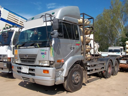 ขาย หัวลากนิสสันยูดี 320 แรง / ปี 49 /  ติดแก๊ส NGV 100\% 10 ถัง ระบบหัวฉีด