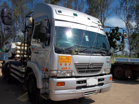 ขาย หัวลากนิสสันยูดี 320 แรง / ปี 49 /  ติดแก๊ส NGV 100\% 10 ถัง ระบบหัวฉีด