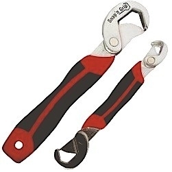 ผู้ช่วยงานช่างทั้งการขันและคลายน็อต สะดวกได้ในชิ้นเดียว ให้คุณไม่ต้องพกเครื่องมือหลายชิ้น ด้วยการออกแบบมาเป็นพิเศษช่วยเพิ่มแรงกดจาก 3 ทิศทาง 0924549047