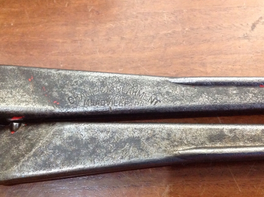 ขายคีมตัด หนีบกระเบื้อง ANTIQUE VINTAGE CHAMPION 14"