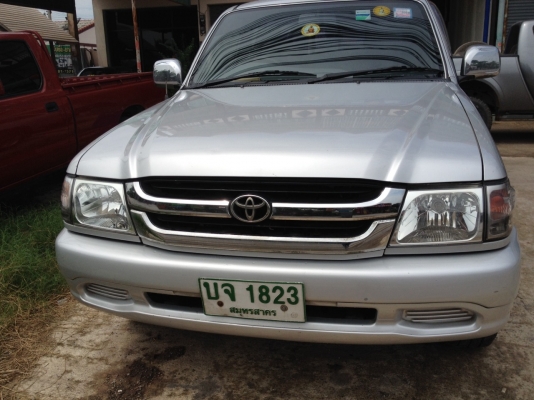 2002 TOYOTA, HILUX TIGER 2.5 E X-TRA CAB D4D (ABS /AIRBAG) โฉม X-TRA CAB สีบรอนซ์ เกียร์ธรรมดา