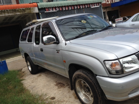 2002 TOYOTA, HILUX TIGER 2.5 E X-TRA CAB D4D (ABS /AIRBAG) โฉม X-TRA CAB สีบรอนซ์ เกียร์ธรรมดา
